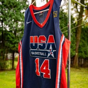 TEAM USA Dream Team Charles Barkley Jersey ADULT M